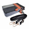 Schoudertas Dames - Multicolor Echt Leer - Telefoontas - Crossbodytas - Compacte Telefoons Tas