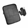 Telefoontas Unisex - Zwart Echt Leer - Heuptas - Schoudertas - Crossbodytas - Compacte Telefoons Tas