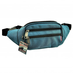 Heuptas Unisex - Turquoise Groen Waistbag - Buideltas - Crossbodytas
