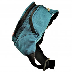 Heuptas Unisex - Turquoise Groen Waistbag - Buideltas - Crossbodytas