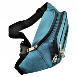 Heuptas Unisex - Turquoise Groen Waistbag - Buideltas - Crossbodytas