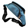 Heuptas Unisex - Turquoise Groen Waistbag - Buideltas - Crossbodytas