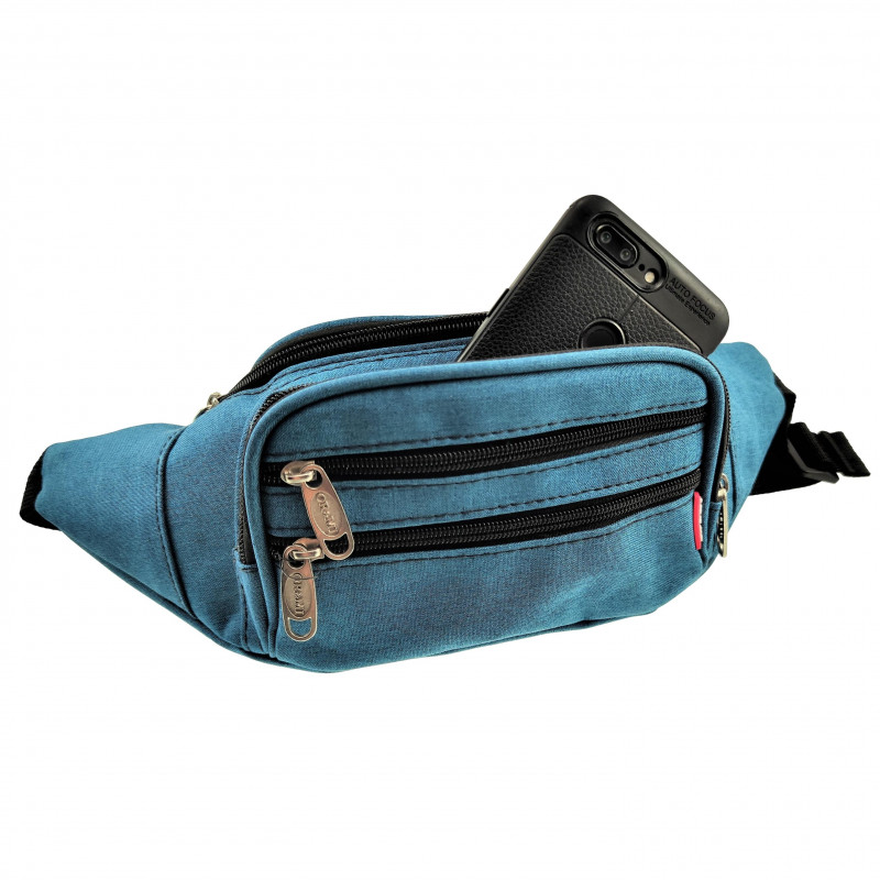Heuptas Unisex - Turquoise Groen Waistbag - Buideltas - Crossbodytas Heuptas Unisex - Turquoise Groen Waistbag - Buideltas - Crossbodytas