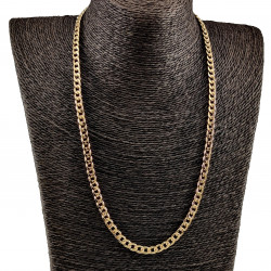 6mm Cubaanse Ketting Unisex - Verguld Roestvrij Staal -Schakelketting