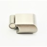Donkerbruine Leren Armband met Tijgeroog Steen Stijl 6-in-1