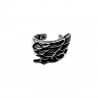 Fake Helix Piercing Unisex - RVS Zilvekleur - Engelenvleugels Klem Oorbellen - Oorpiercing - Nep Helix - Dames - Heren