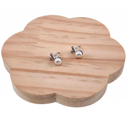 Oorbellen Dames - S925 Sterling Zilver - Hart oorbellen met Parel
