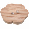 Oorbellen Dames - S925 Sterling Zilver - Hart oorbellen met Parel