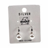 Oorbellen Dames - S925 Sterling Zilver - Haakoorbellen met Parel