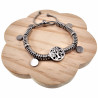 Dames Armband - RVS - Slangen Armband met Levensboom Symbool - Verstelbaar - esde2 Armband