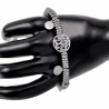 Dames Armband - RVS - Slangen Armband met Levensboom Symbool - Verstelbaar - esde2 Armband