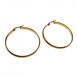 ∅40mm x 4mm Oorringen Dames - Verguld RVS - Oorbellen