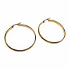 ∅40mm x 4mm Oorringen Dames - Verguld RVS - Oorbellen