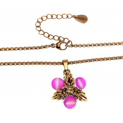55cm Verguld RVS Verstelbaar Jasseron-Ketting met Matroze Sterhanger