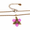 55cm Verguld RVS Verstelbaar Jasseron-Ketting met Matroze Sterhanger