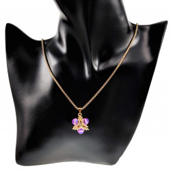 55cm Verguld RVS Verstelbaar Jasseron-Ketting met Matroze Sterhanger