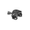 Olifanten Hanger Unisex - RVS Gelukkige Olifantenhanger Dames - Heren