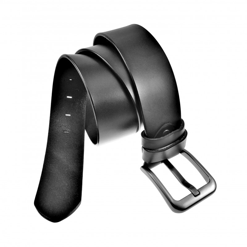 Leren Riem Heren - 100% Echt Leer - Donker Roodbruin Riem - Brede Riem Leren Riem Heren - 100% Echt Leer - Donker Roodbruin Riem - Brede Riem