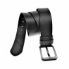 Leren Riem Heren - 100% Echt Leer - Donker Roodbruin Riem - Brede Riem