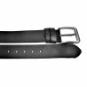 Leren Riem Heren - 100% Echt Leer - Donker Roodbruin Riem - Brede Riem
