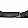 Leren Riem Heren - 100% Echt Leer - Donker Roodbruin Riem - Brede Riem