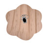 Ring Dames - Plated RVS - Verstelbaar Ring - Smalle Ring met Zwarte Steen - Dottilove