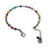 Dames - RVS - Kristallen Armband - Kleurrijke Armband - Verstelbaar