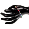Dames - RVS - Kristallen Armband - Kleurrijke Armband - Verstelbaar