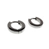 ∅10mm x 2mm Oorbellen Unisex - Gepolijst RVS - Oorringen Dames - Heren