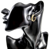 ∅20mm x 4mm Oorbellen Unisex - Verguld RVS - Oorringen Dames - Heren