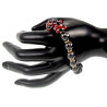Verguld RVS- Magnetische Hematiet Kristallen Armband met T- Sluiting