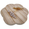 45mm Lange Oorclips Dames Gold Plating - Clip-on Oorbellen met Strass