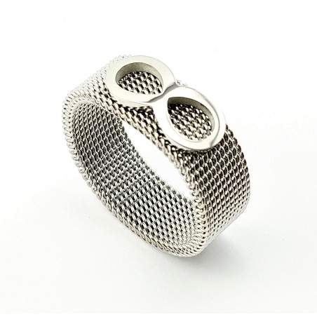 Flexibele Roestvrijstalen Infinity Ring