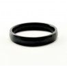 Zwarte Roestvrijstalen Ring 4mm