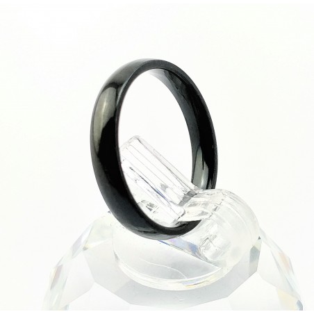 Zwarte Roestvrijstalen Ring 4mm