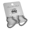 ∅22mm Oorringen Dames - Verguld RVS - Zilverkleurige Hart Oorbellen