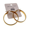 ∅38mm x 6mm Oorringen Dames - Goudkleurige RVS - Oorbellen
