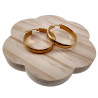 ∅38mm x 6mm Oorringen Dames - Goudkleurige RVS - Oorbellen