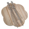 117mm Lang Clip-on Oorbellen Dames - Zilverkleur Oorclips met Heldere Zirkoniasteen