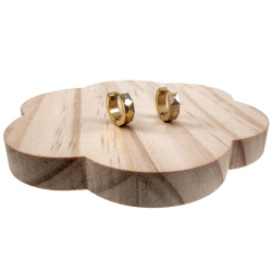 ∅13mm Oorringen Unisex - RVS Zilvekleur-Goldkleur- Bicolor Oorbellen