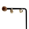 ∅13mm Oorringen Unisex - RVS Zilvekleur-Goldkleur- Bicolor Oorbellen