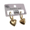 Oorbellen met Harthanger Dames - Veguld RVS Oorringen met Strass
