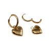 Oorbellen met Harthanger Dames - Veguld RVS Oorringen met Strass