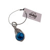 RVS Handgemaakt Visgraat Techniek Natuurlijke Turquoise steen Hanger