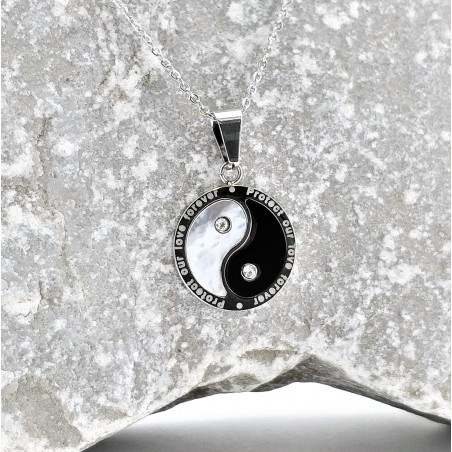 Roestvrijstalen Yin Yang Hanger