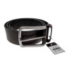 90 tot 100cm Echt Leer Leren Riem - Gebarsten Donkerbruin Riem - 4cm