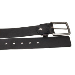 90 tot 100cm Echt Leer Leren Riem - Gebarsten Donkerbruin Riem - 4cm