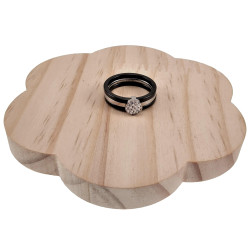 Ring Dames - Zwarte Keramische en RVS Ring