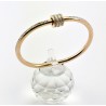Roségoudkleurige RVS Bangle Ronde Design