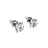 8mm Vierkante Zirkonia Oorknopjes Unisex - RVS -  Zirkonia Oorbellen